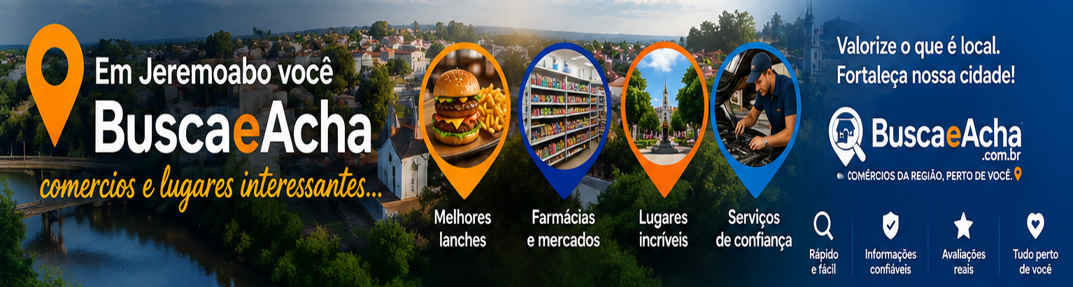 Compre perto. Fortaleça sua cidade.